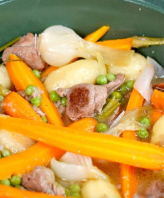 Navarin d’agneau aux légumes de printemps