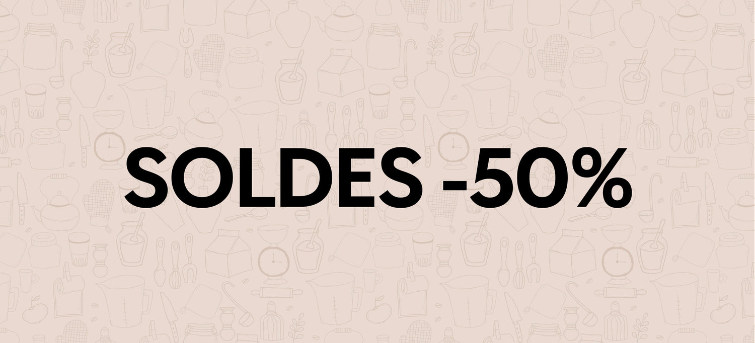 SOLDES -50%