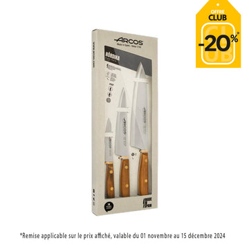 Set de 3 couteaux Nordika