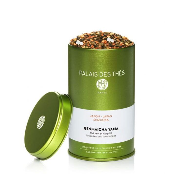 Boîte Thé vert Genmaicha Yama 100g