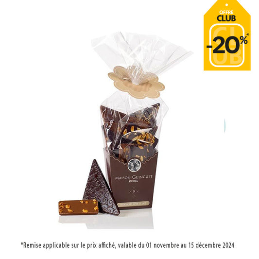 Boitasac Chocolat Noir & lait 250g