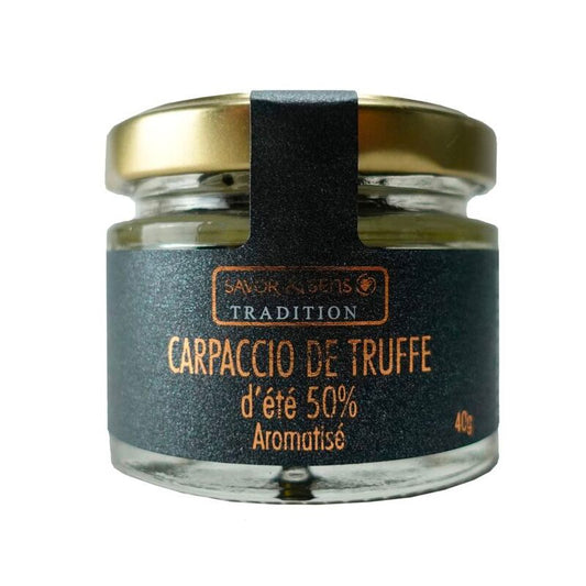 Carpaccio de truffe d'été