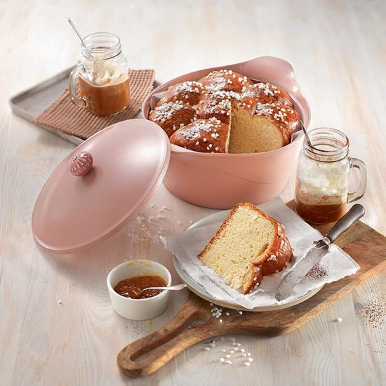 Cocotte personnalisable rose