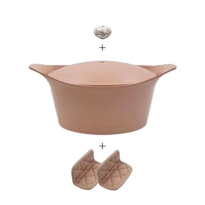 Cocotte personnalisable rose