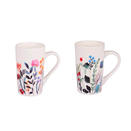 Coffret 2 mugs XXL Flor 50cl