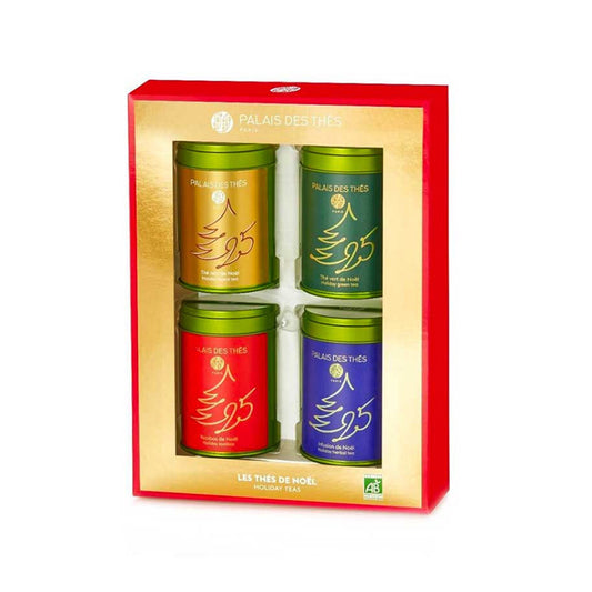 Coffret 4 minis thés de Noël