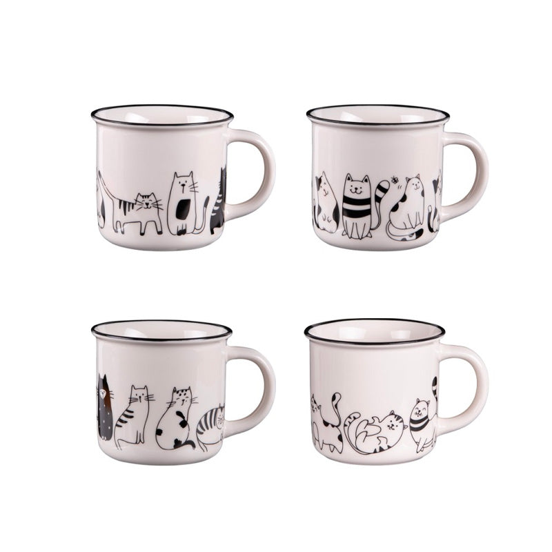 Coffret 4 mugs Friends 35cl