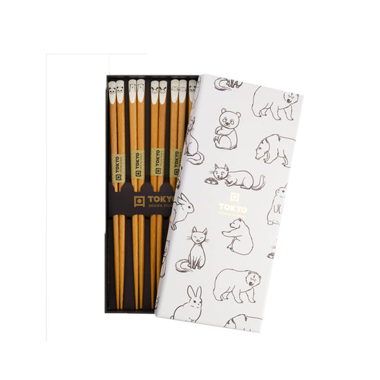 Coffret 5 baguettes animaux