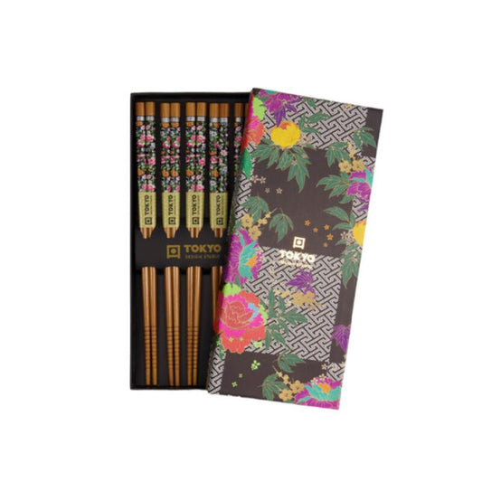 Coffret 5 baguettes cube noir et bl