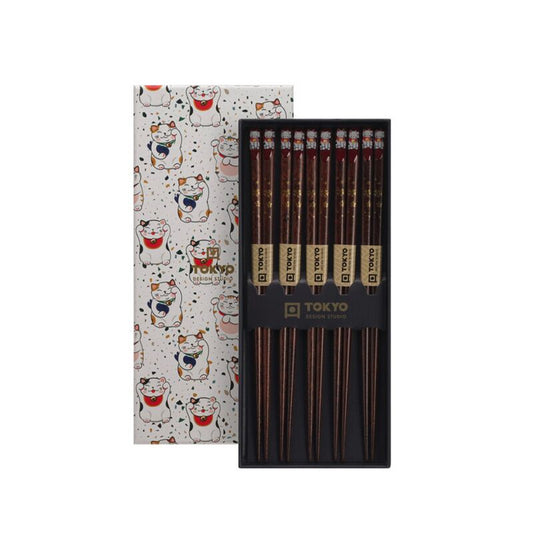 Coffret de 5 baguettes Lucky Cat