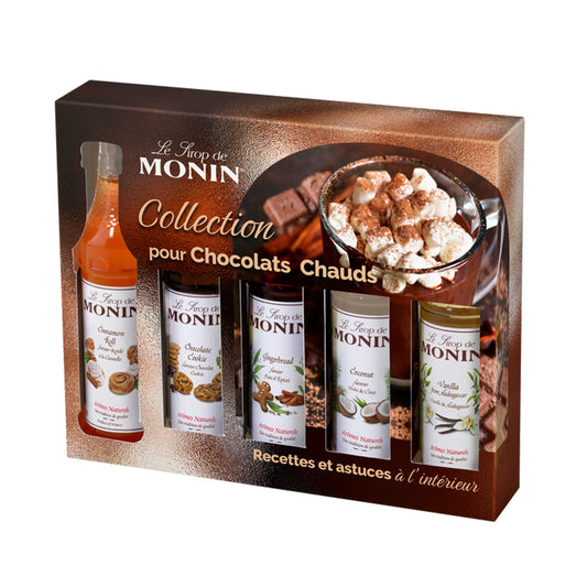 Coffret 5 sirops chocolat chaud