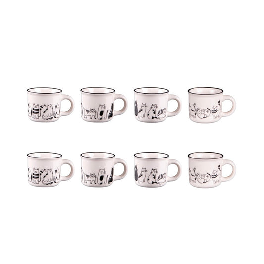 Coffret 8 tasses Friends 11cl