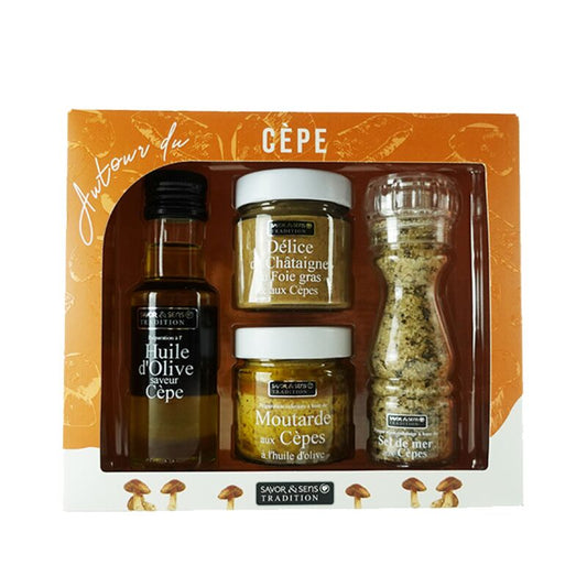 Coffret autour du cèpe