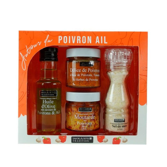 Coffret autour du poivron