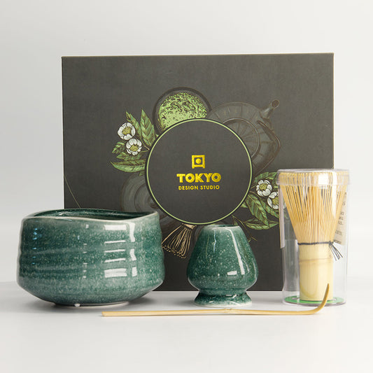 Coffret cadeau matcha 4 pièces