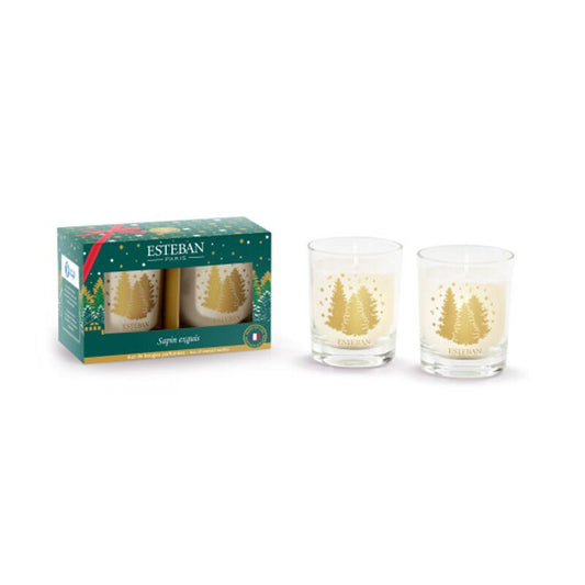 Coffret duo de mini bougies 70g