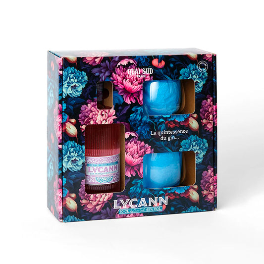 Coffret Gin Rose BIO Lycann