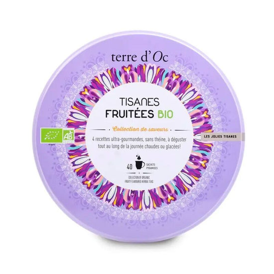 Coffret jolies tisanes fruitées bio