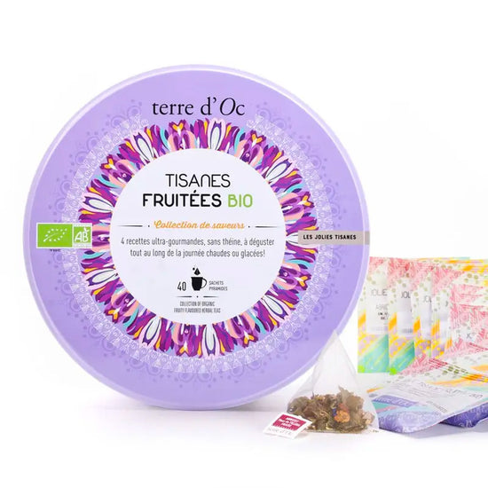 Coffret jolies tisanes fruitées bio