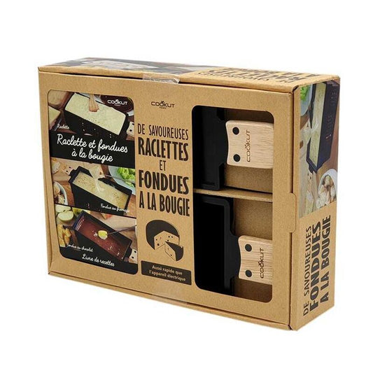 Coffret raclette fondue à la bougie