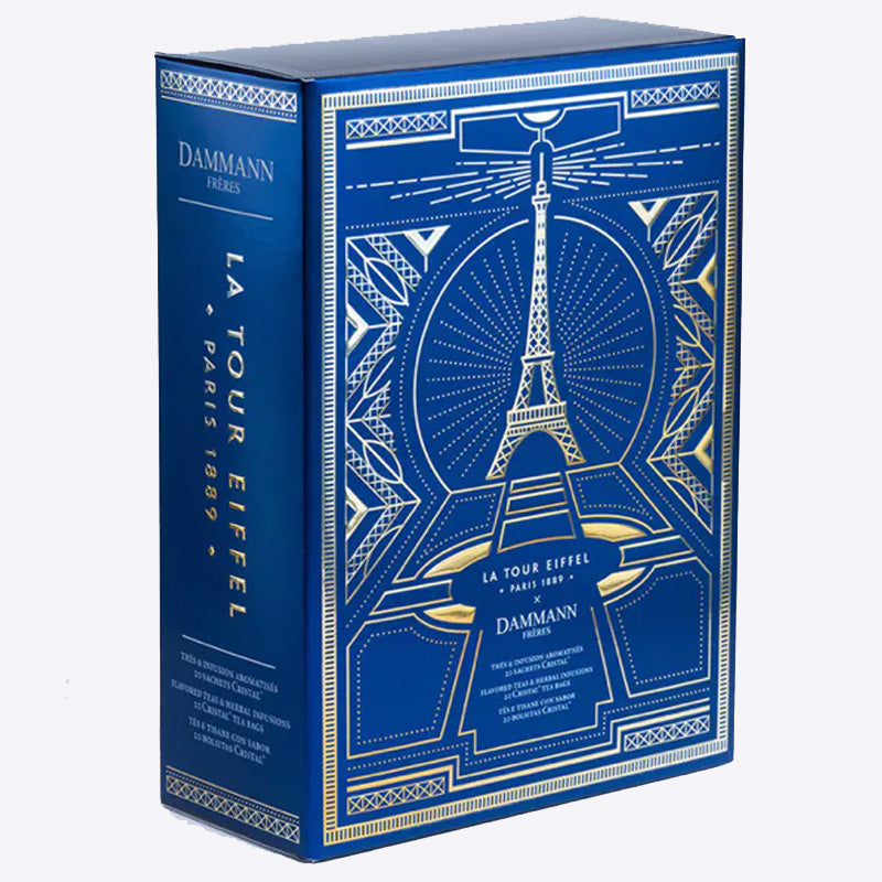 Coffret thé tour eiffel 20 sachets