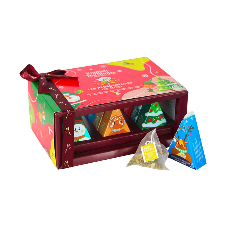 Coffret thés personnages de Noël