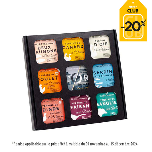 Coffret cadeau Apéro-terrines