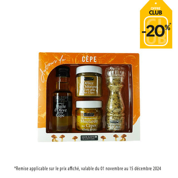 Coffret autour du cèpe