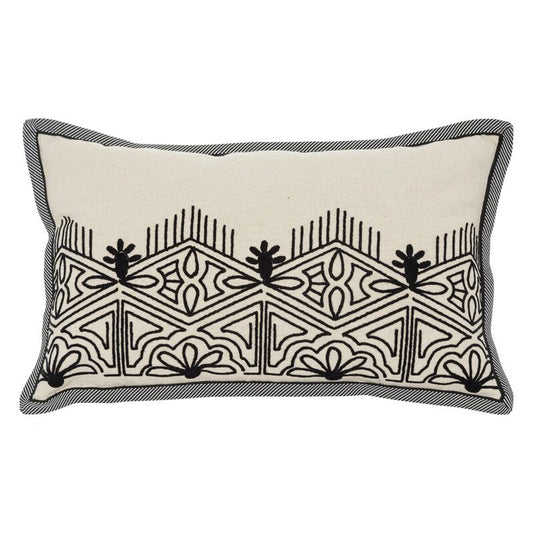 Coussin broderie exotic panama 30x5