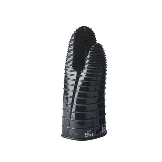 Gant moufle en silicone Noir