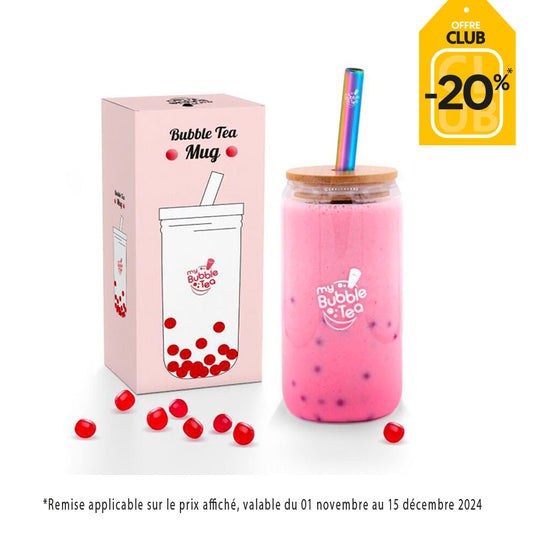 Mug bubble tea perles de fruits