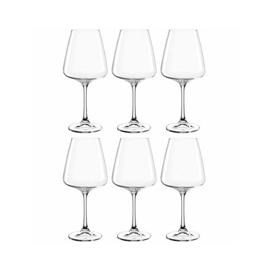 Lot 6 verres à vin Paladino 54cl