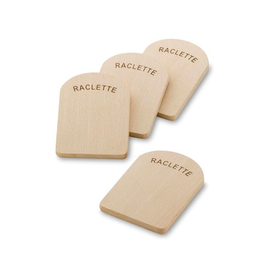 Lot de 4 planchettes a raclette en