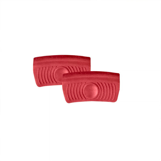 Maniques silicones rouges x2