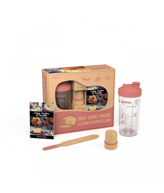 Coffret crêpes MIAM FACTORY rose