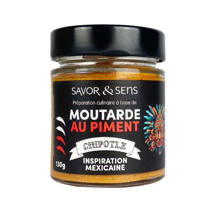 Moutarde piment chipotle 130g