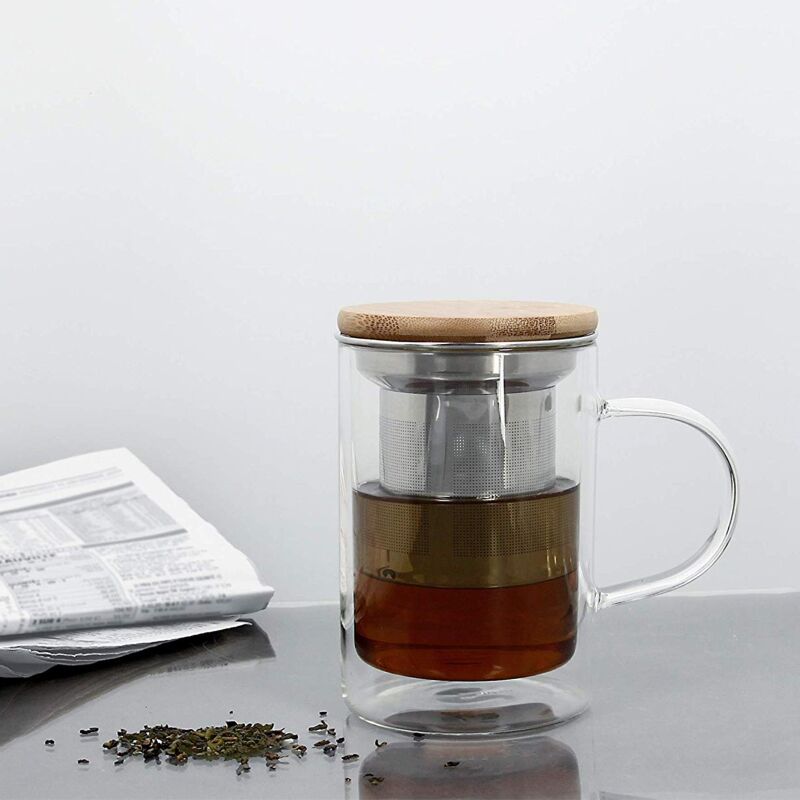 Mug infuseur double paroi - 350 ml