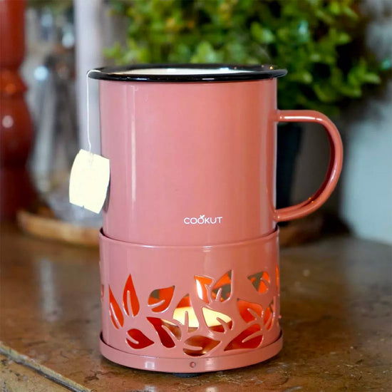 Mug et chauffe mug sixtea rose