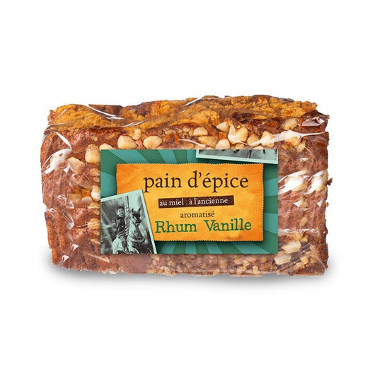 Pain d'épices Rhum vanille