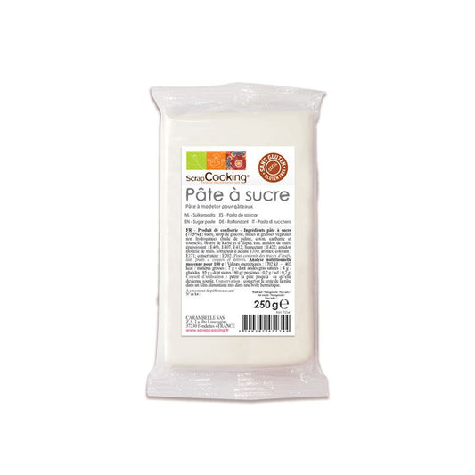 Pâte à sucre blanche 250g