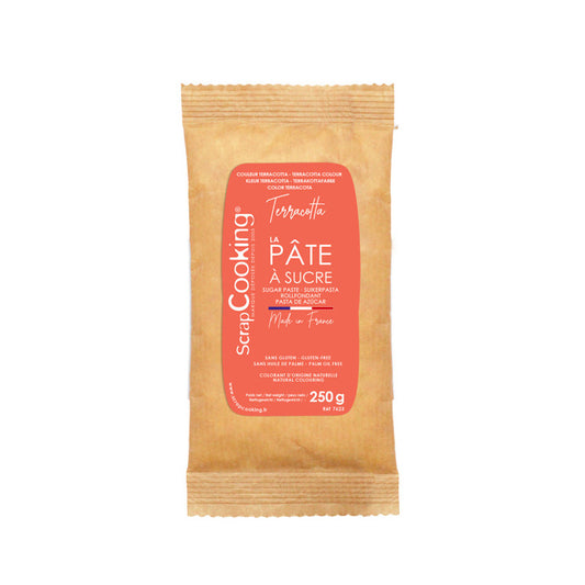 Pâte à sucre TERRACOTTA 250g