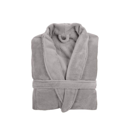 Peignoir cosy gris L/XL