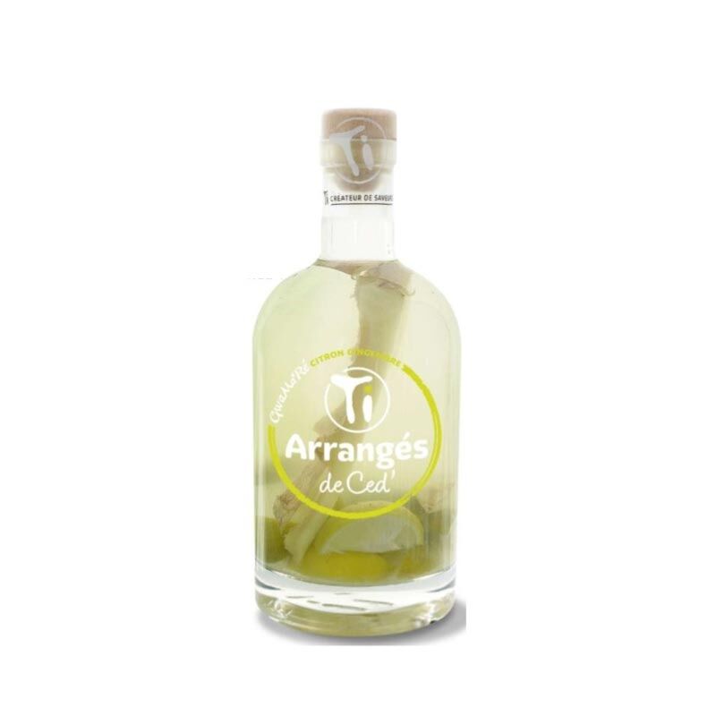 Rhum arrangé Citron Gingembre 70cl