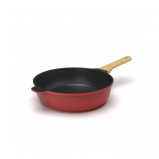 Sauteuse 28 cm antiadhésive Rouge