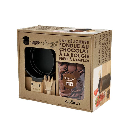 Set de fondue chocolat au lait