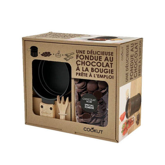 Set de fondue chocolat noir