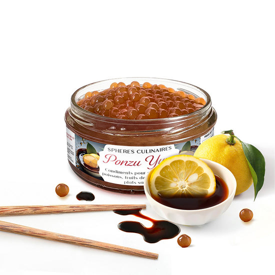 Sphères culinaires Ponzu Yuzu 120g Phileas Gourmet