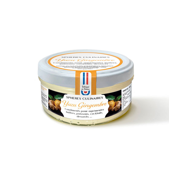 Sphères culinaires Yuzu Gingembre 120g Phileas Gourmet