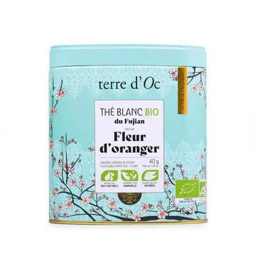 Thé blanc bio fleur d'oranger 40g