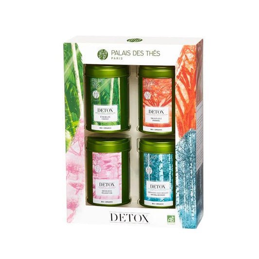 Coffret thé glacé 4 minis detox bio